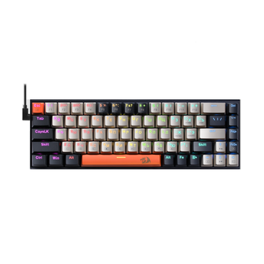Клавиатура Redragon Ryze игровая, механическая, подсветка, USB, чёрный